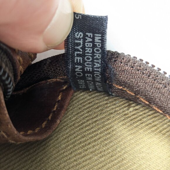 Tony Perotti Italy leather briefcase, genuine leather laptop sleeve, attache bag - Picture 12 of 14